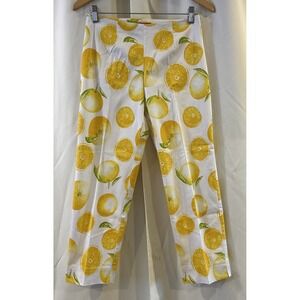 Sunny Leigh Dress Pants With Lemons Size 4‎